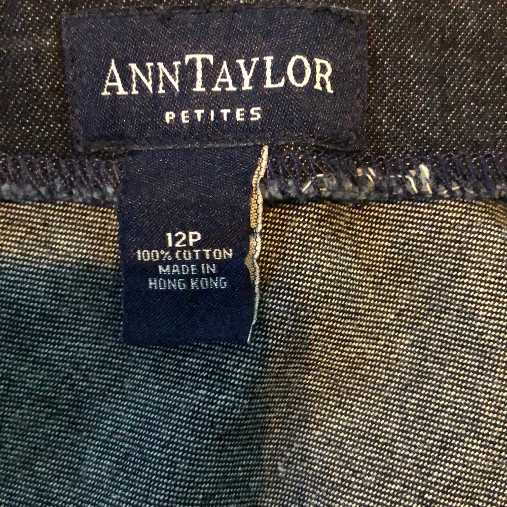 Ann Taylor denim skirt - Picture 6 of 7